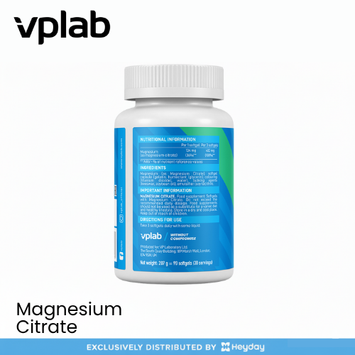 VPLab Magnesium Citrate (90 Softgels)