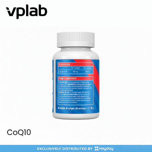 VPLab CoQ-10 (100mg, 60 Softgels)
