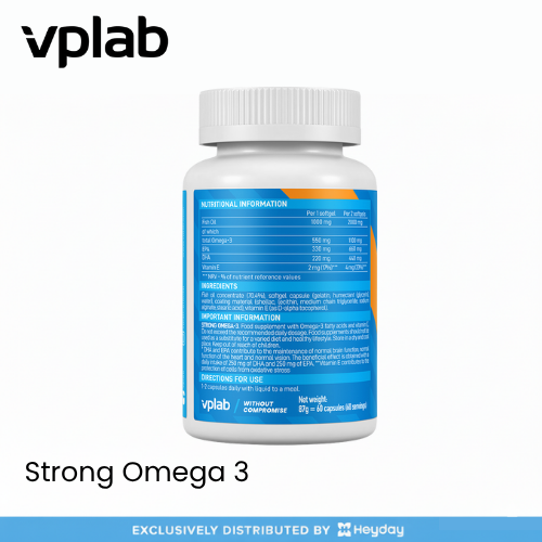 VPLab Strong Omega 3 (60 Softgels)
