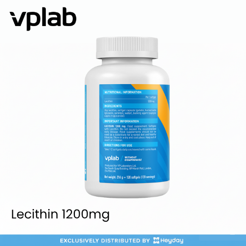VPLab Lecithin (1200mg, 120 Softgels)