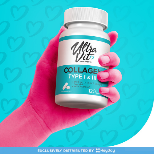 Ultravit Collagen Type I & III (120 Capsules)