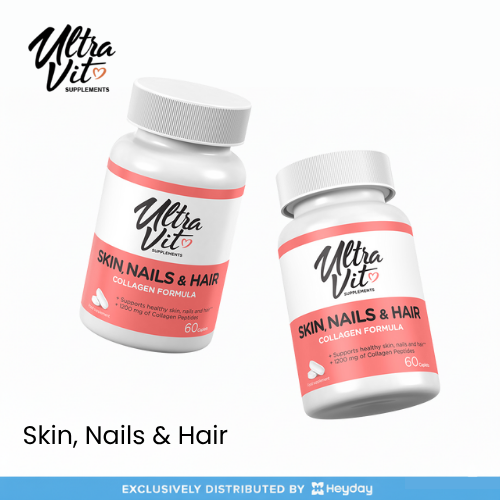 Ultravit Skin, Nails and Hair (60 Caplets)