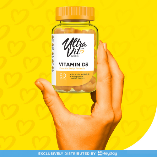 Ultravit Gummies Vitamin D3 (60 Gummies)