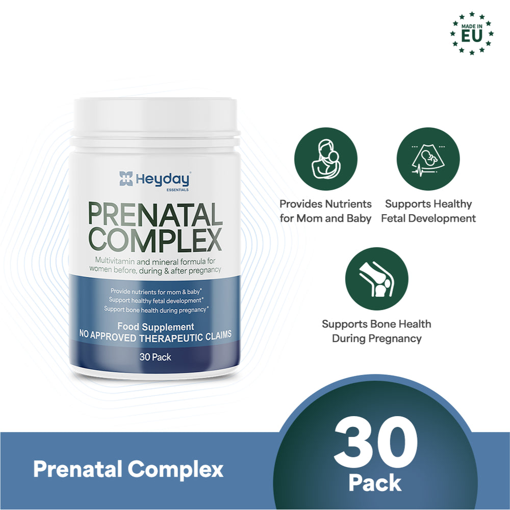 Heyday Essentials: Pre-natal Complex (30 Packs) - Heyday Philippines
