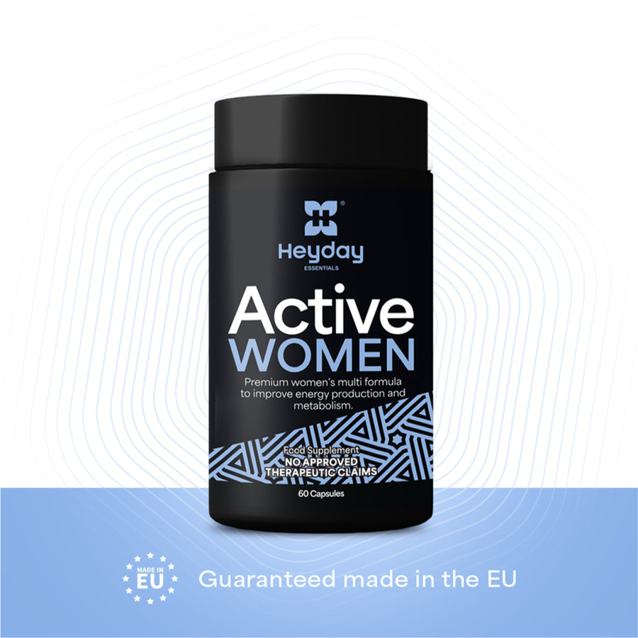 Heyday Essentials: Active Women (60 Capsules) - Heyday Philippines