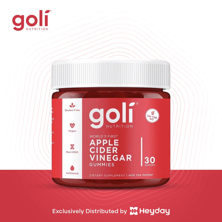 GOLI Nutrition Apple Cider Vinegar Gummies - Heyday Philippines