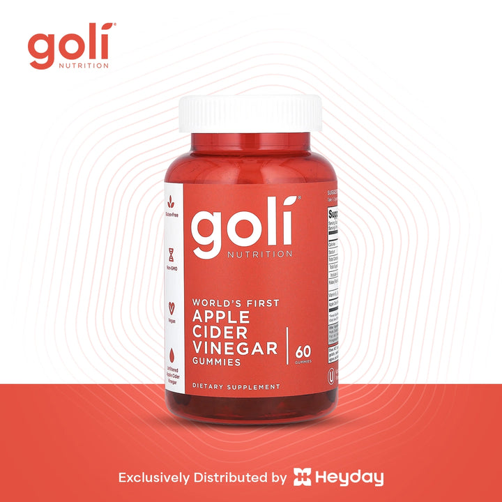 GOLI Nutrition Apple Cider Vinegar Gummies - Heyday Philippines
