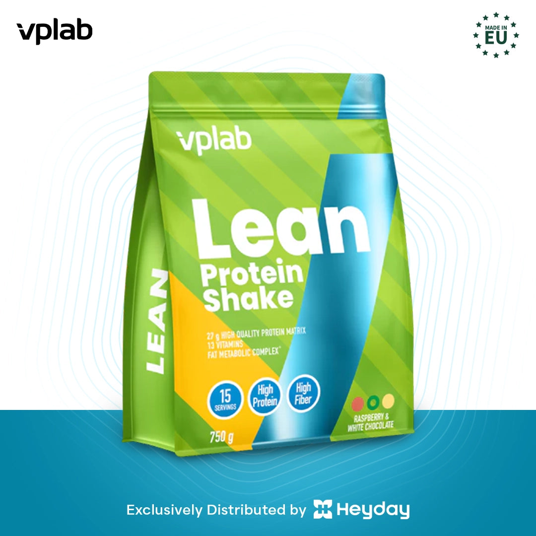 VPLab Lean Protein Shake in Raspberry-White Chocolate Flavor (750g) - Heyday Philippines