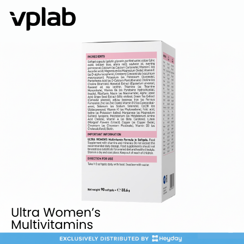 VPLab Ultra Women's Multivitamins (90 Softgels)