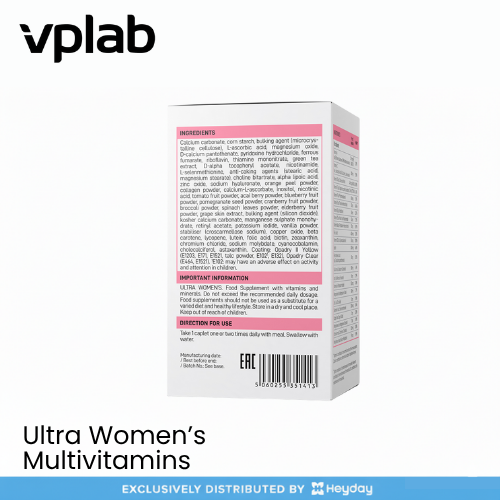 VPLab Ultra Women's Multivitamin Formula (90 Caplets)