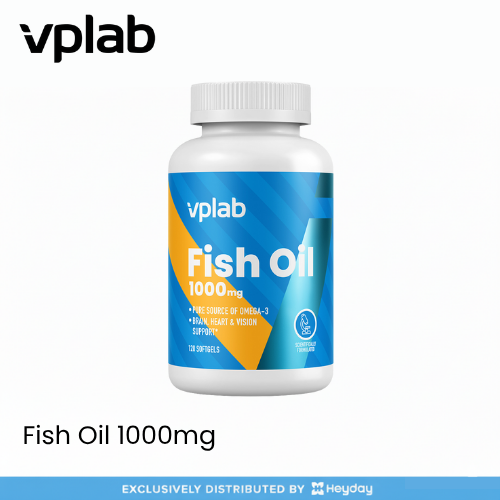 VPLab Fish Oil (1000mg, 120 Softgels)