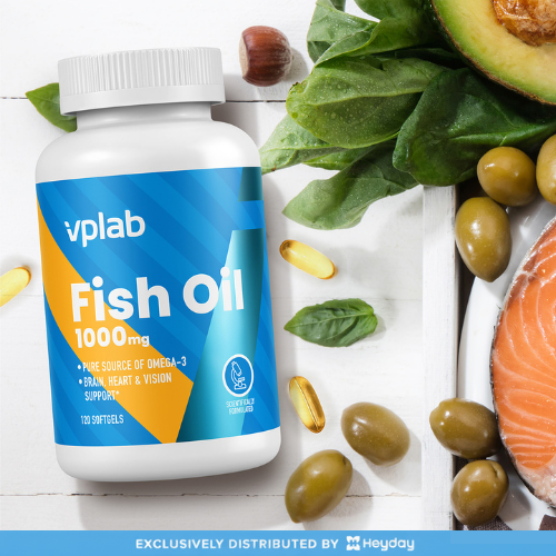 VPLab Fish Oil (1000mg, 120 Softgels)