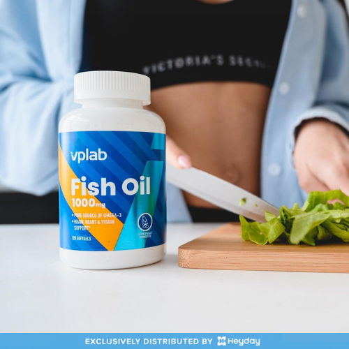 VPLab Fish Oil (1000mg, 120 Softgels)