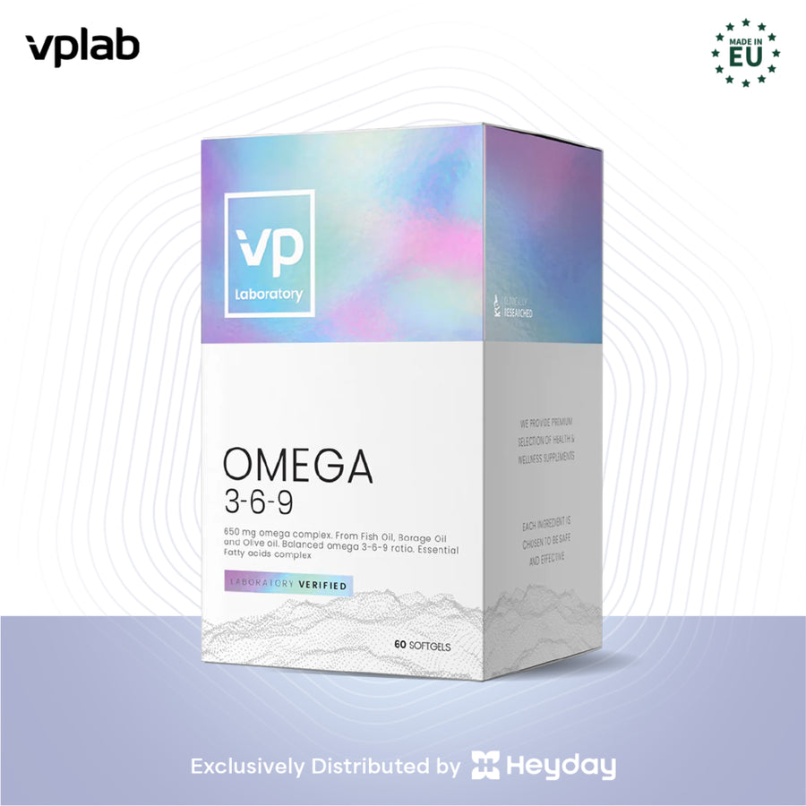 VP Laboratory Omega 3-6-9 (60 Capsules)