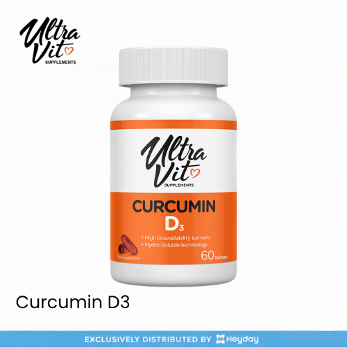 Ultravit Curcumin D3 (60 Softgels)