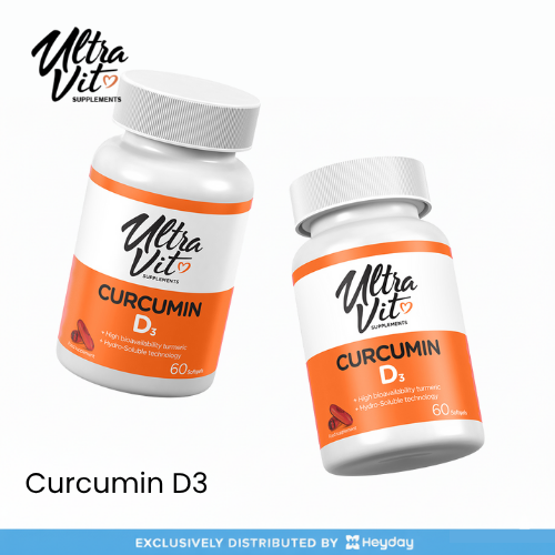 Ultravit Curcumin D3 (60 Softgels)