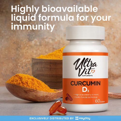 Ultravit Curcumin D3 (60 Softgels)