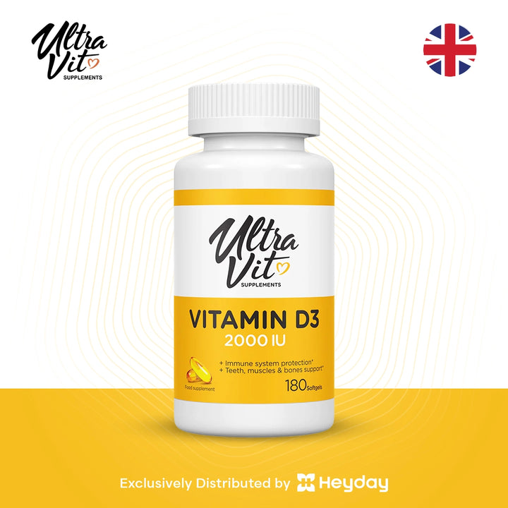 Ultravit Vitamin D3 (120 Softgels)