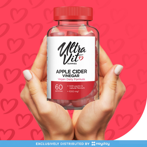 Ultravit Gummies Apple Cider Vinegar (60 Gummies)