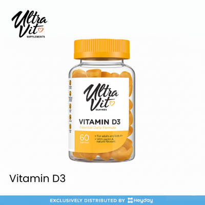 Ultravit Gummies Vitamin D3 (60 Gummies)