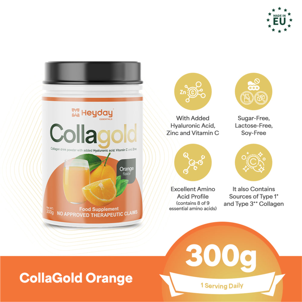 CollaGold (Orange Flavor, 300g)