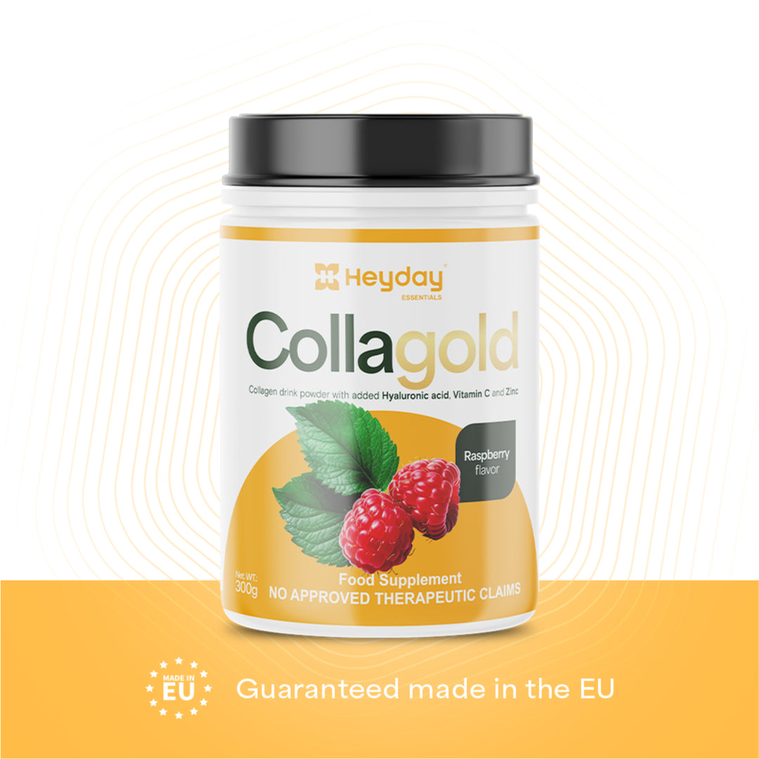 Heyday Essentials: CollaGold (Raspberry Flavor, 300g)