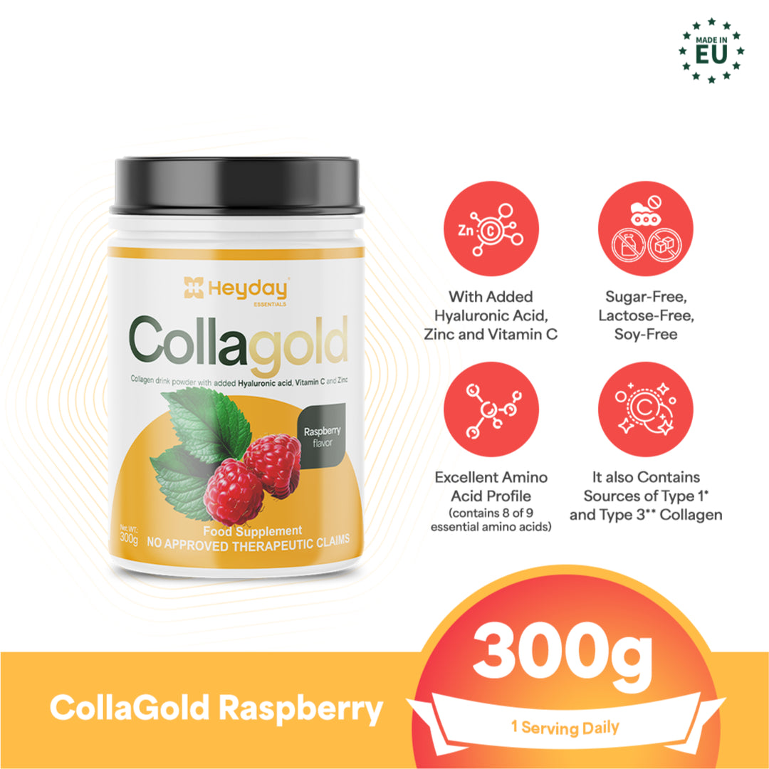 CollaGold (Raspberry Flavor, 300g)