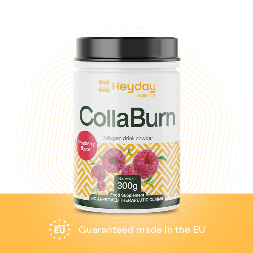 Heyday Essentials: CollaBurn (Raspberry Flavor, 300g)