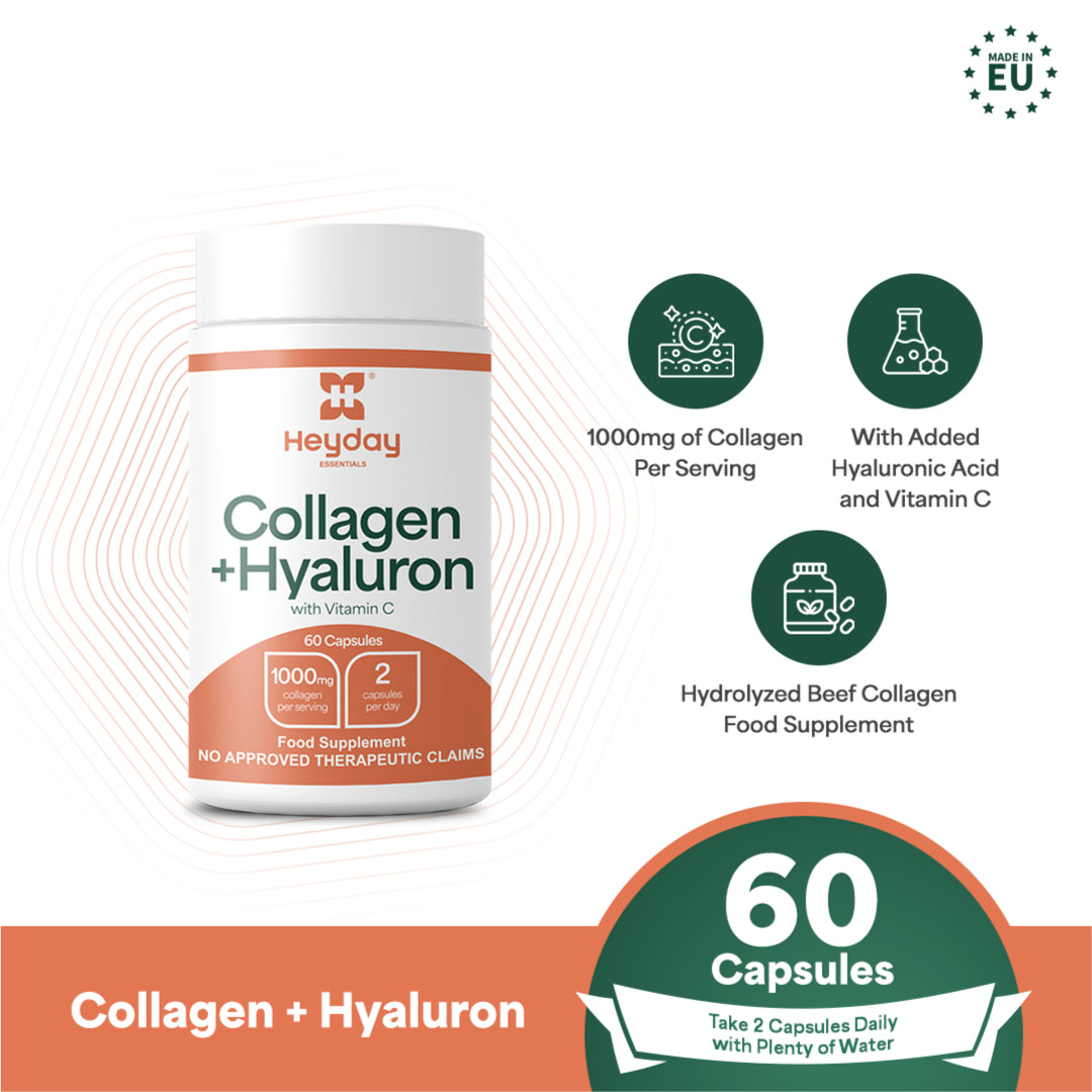 Collagen + Hyaluron (60 Capsules)