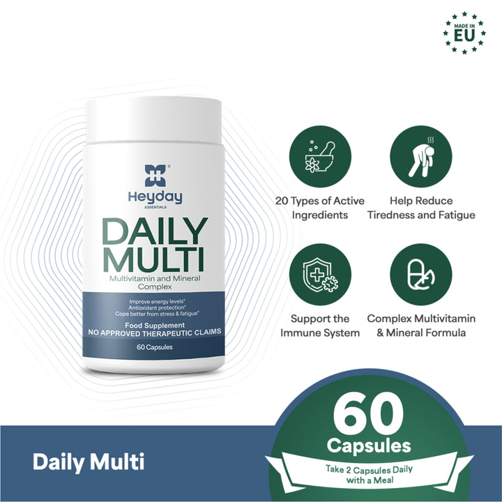 Daily Multivitamins (60 Capsules)