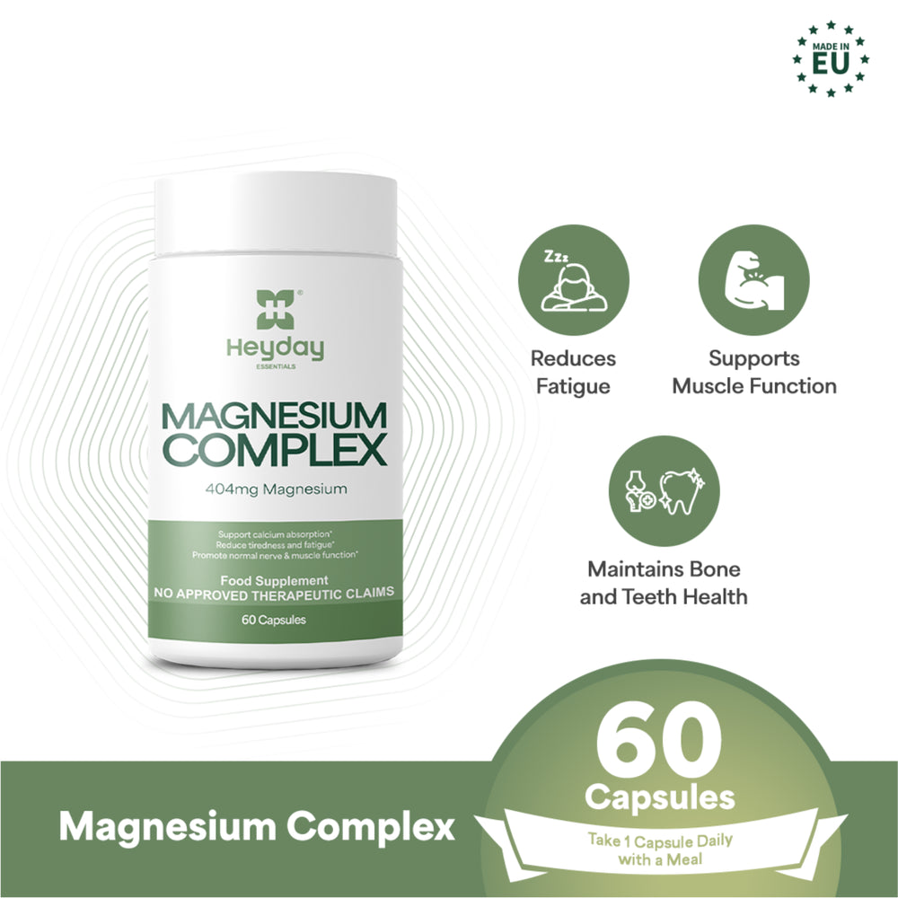 Magnesium Complex (404mg, 60 Capsules)