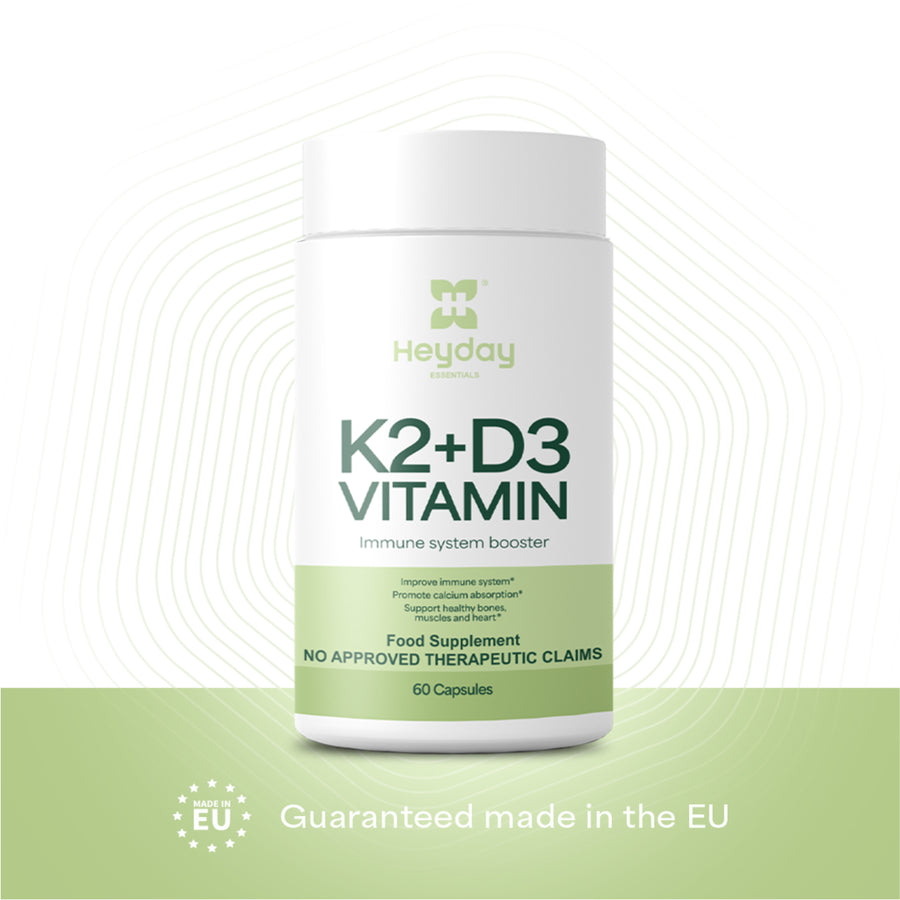 Heyday Essentials: K2+D3 Vitamin