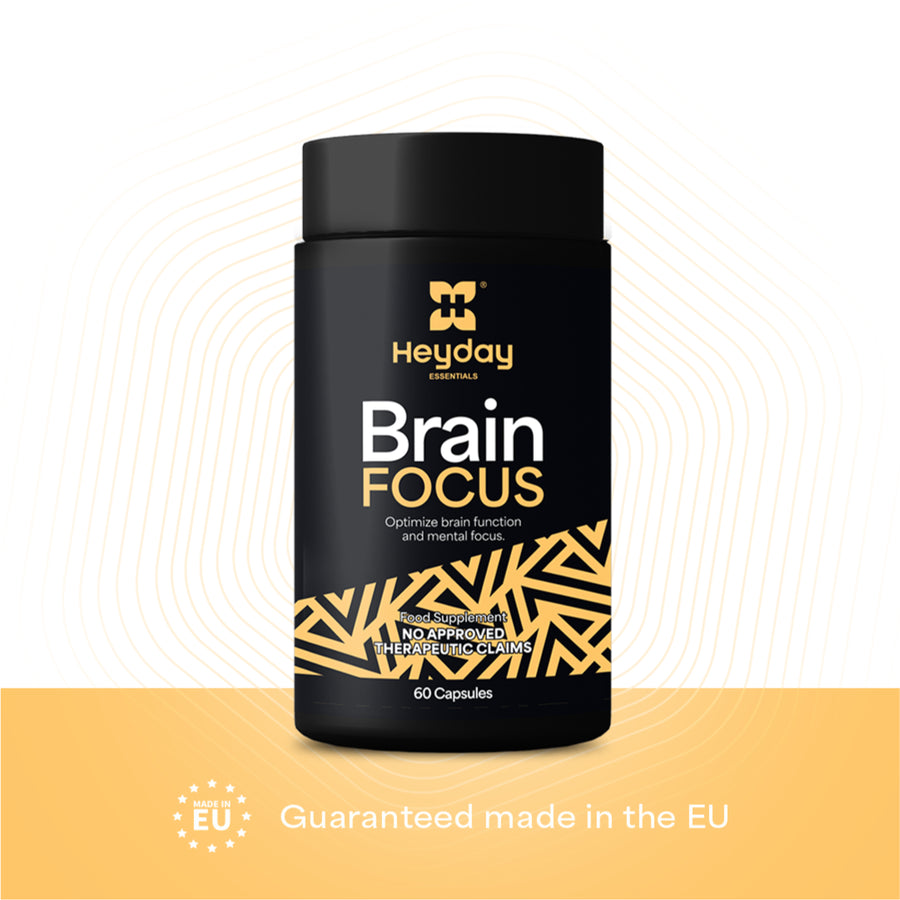 Heyday Essentials: Brain Focus (60 Capsules)