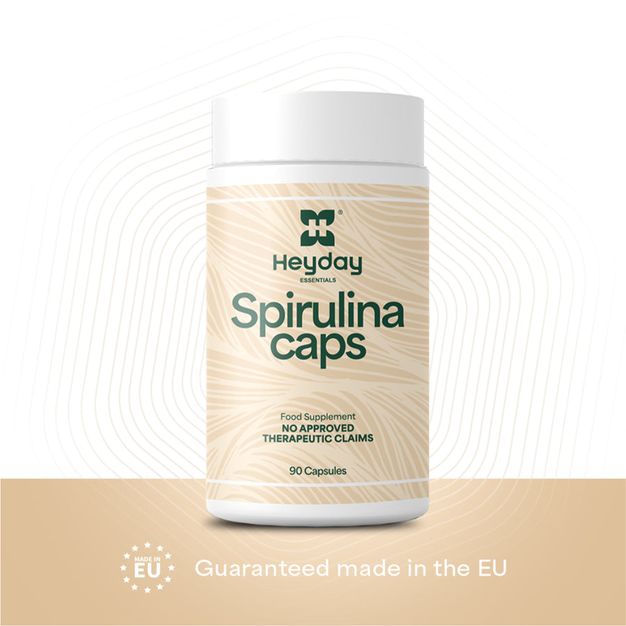 Heyday Essentials: Spirulina (90 Capsules)