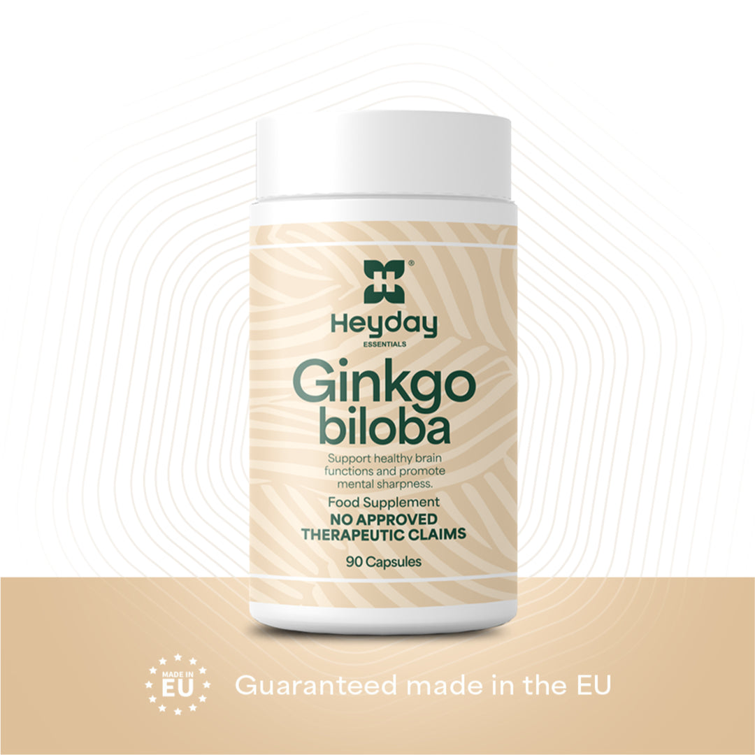 Heyday Essentials: Ginkgo Biloba (90 Capsules)