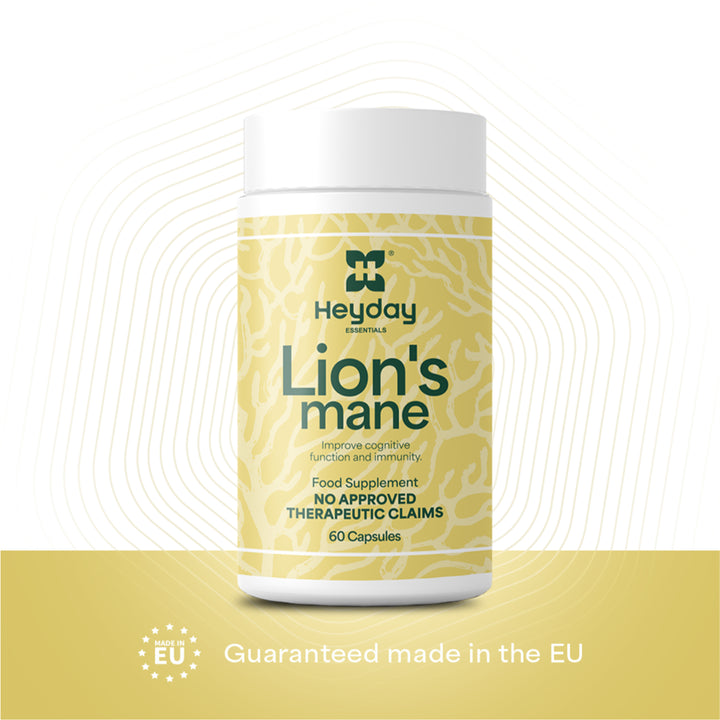 Heyday Essentials: Lion's Mane (60 Capsules)