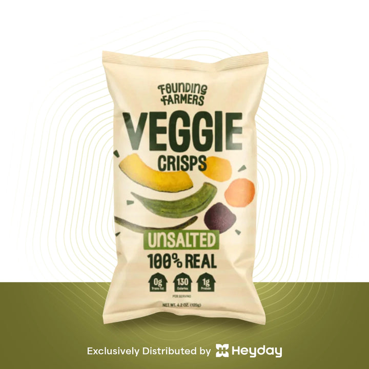 Mixed Veggie Crisps Unsalted - Heyday Philippines