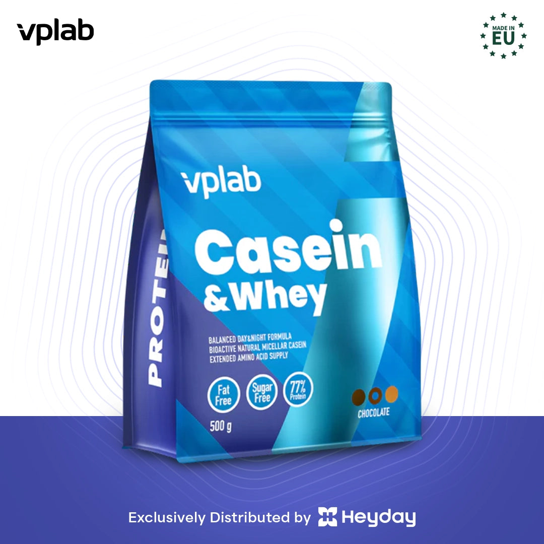 VPLab Casein and Whey in Chocolate Flavor (500g)