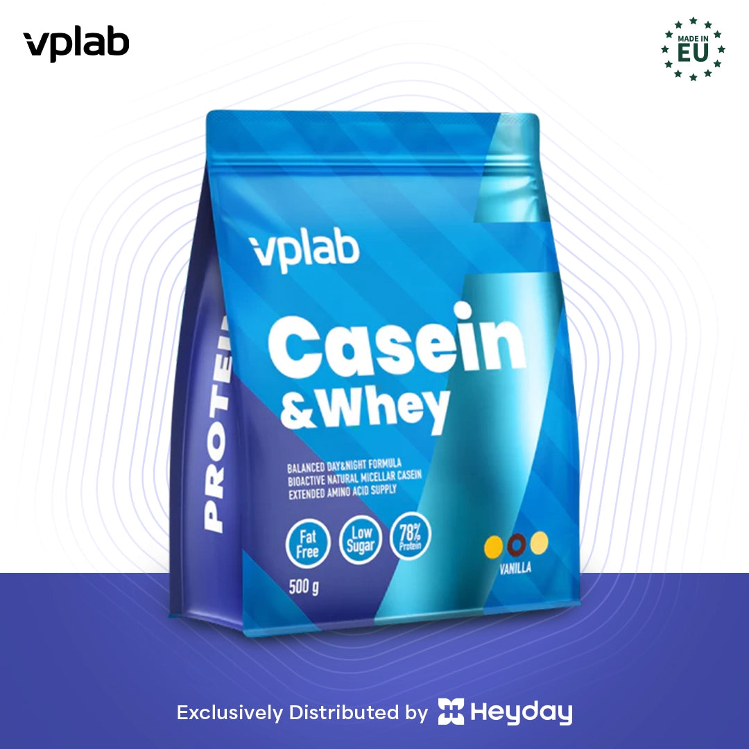 VPLab Casein and Whey in Vanilla Flavor (500g)