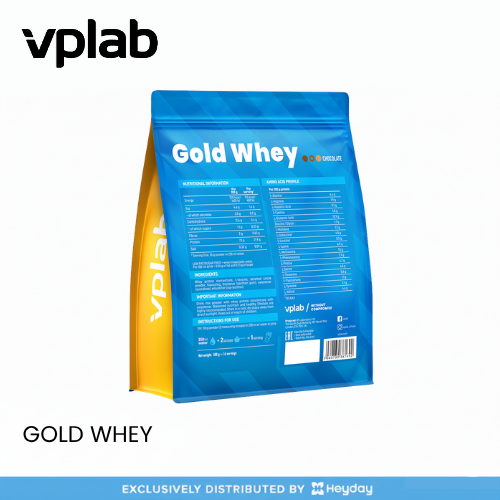 VPLab Sports Gold Whey in Chocolate Flavor (500g)