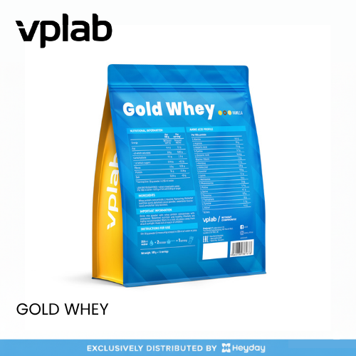 VPLab Sports Gold Whey in Vanilla Flavor (500g)