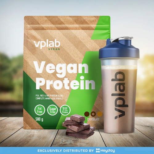 VPLab Sports Vegan Protein in Chocolate Flavor (500g)