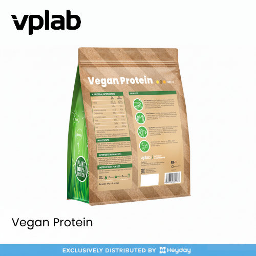 VPLab Sports Vegan Protein in Vanilla Flavor (500g)