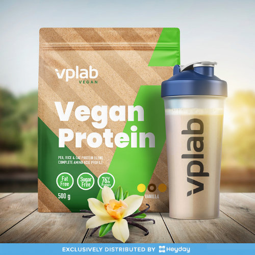 VPLab Sports Vegan Protein in Vanilla Flavor (500g)
