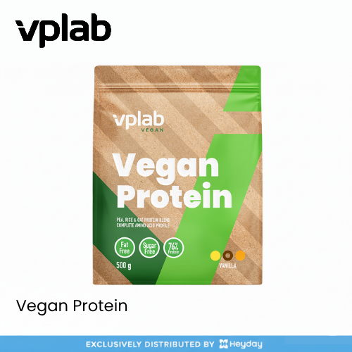 VPLab Sports Vegan Protein in Vanilla Flavor (500g)