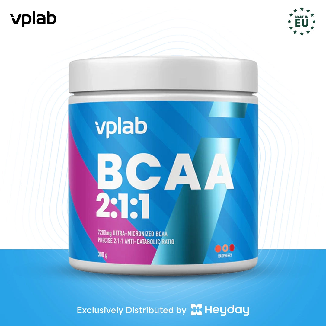 VPLab BCAA 2:1:1 Drink in Raspbery Flavor (300g)