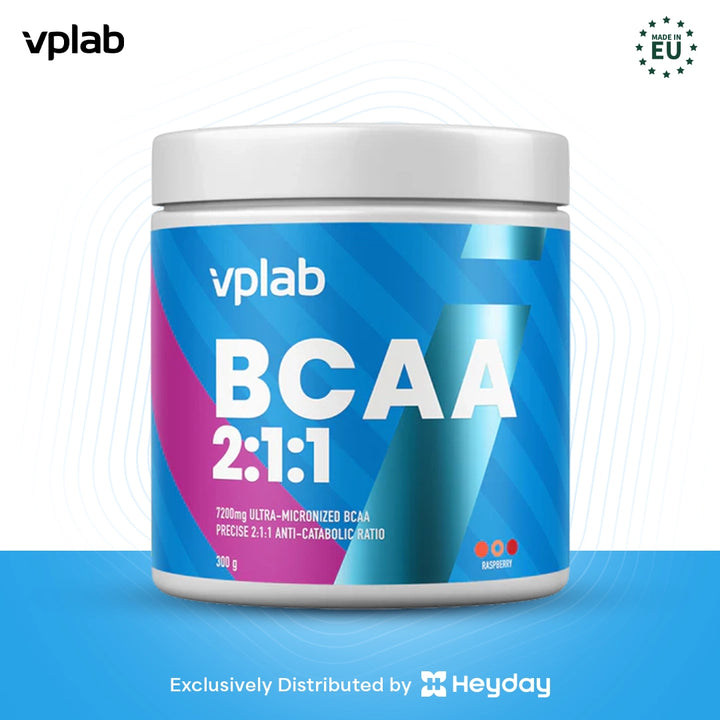 VPLab BCAA 2:1:1 Drink in Raspbery Flavor (300g) - Heyday Philippines