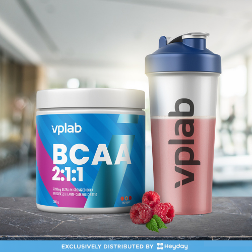 VPLab Sports BCAA 2:1:1 Drink in Raspbery Flavor (300g)