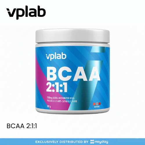 VPLab Sports BCAA 2:1:1 Drink in Raspbery Flavor (300g)