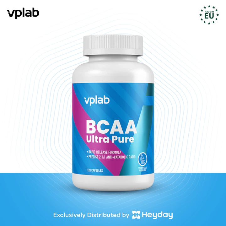 VPLab BCAA Ultra Pure (120 capsules) - Heyday Philippines